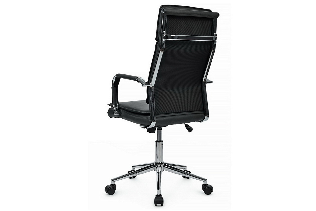 кресло руководителя rv chair dil 6018h тёмно-серая экокожа фото